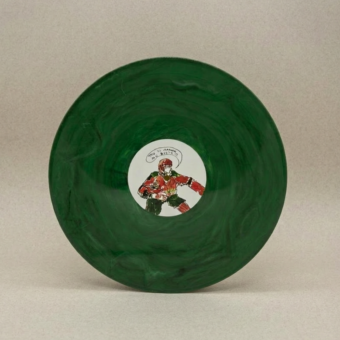 John Andrews & The Yawns - STREETSWEEPER - Park Bench Green Recycled Vinyl