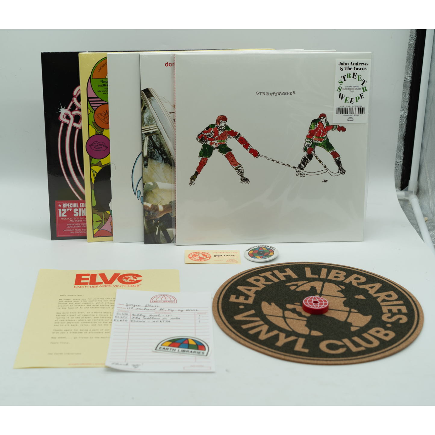 Earth Libraries Vinyl Club