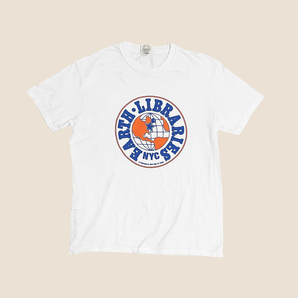 Earth Libraries NYC Tee