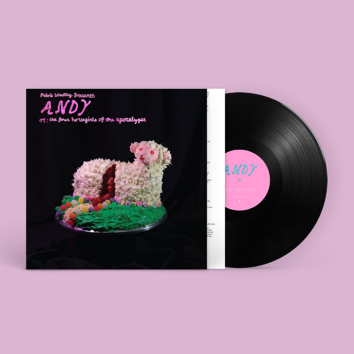 Pelvis Wrestley - Andy or : The Four Horsegirls of the Apocalypse Vinyl