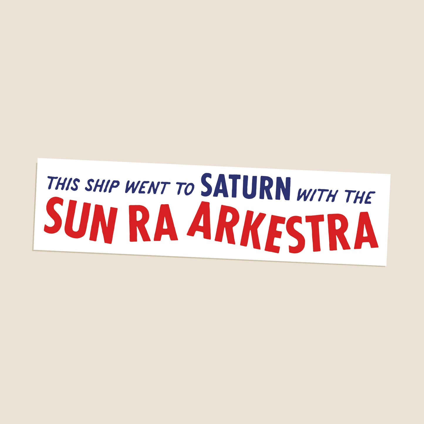 Sun Ra Day Bumper Sticker
