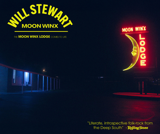 Will Stewart Announces Fourth Album, "Moon Winx", due February 28th