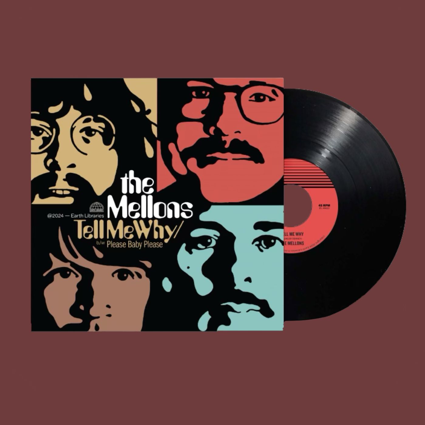 The Mellons - Tell Me Why b/w Please Baby Please (Pre-Order)