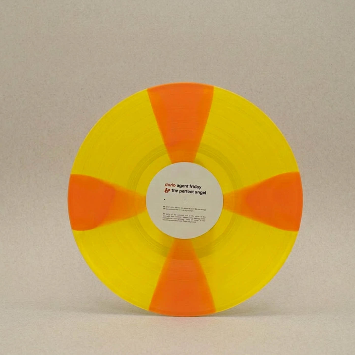 PRE-ORDER Dorio - Agent Friday & the Perfect Angel - Angel Sunburst Vinyl