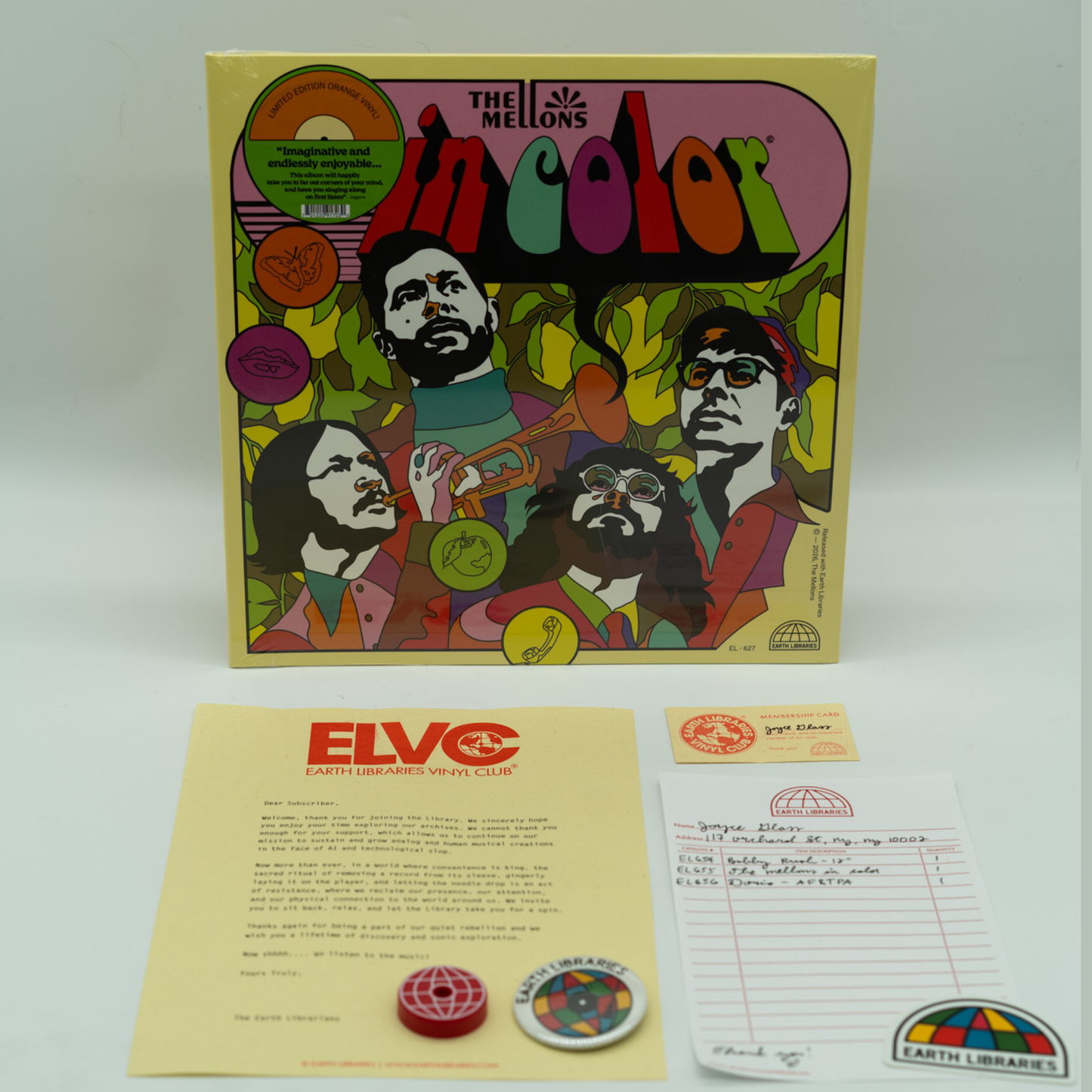 Earth Libraries Vinyl Club