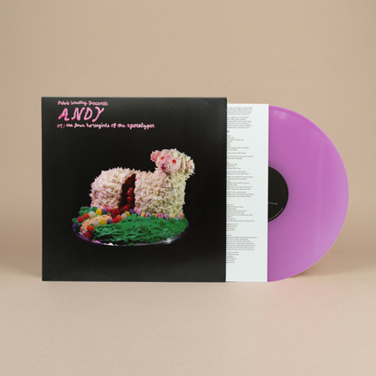 Pelvis Wresley - ANDY, or: The Four Horsegirls of the Apocalypse - Pink Frosting Vinyl LP