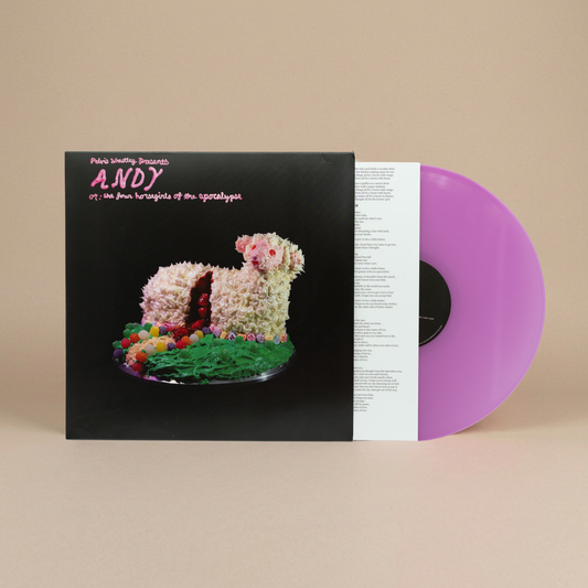 Pelvis Wresley - ANDY, or: The Four Horsegirls of the Apocalypse - Pink Frosting Vinyl LP