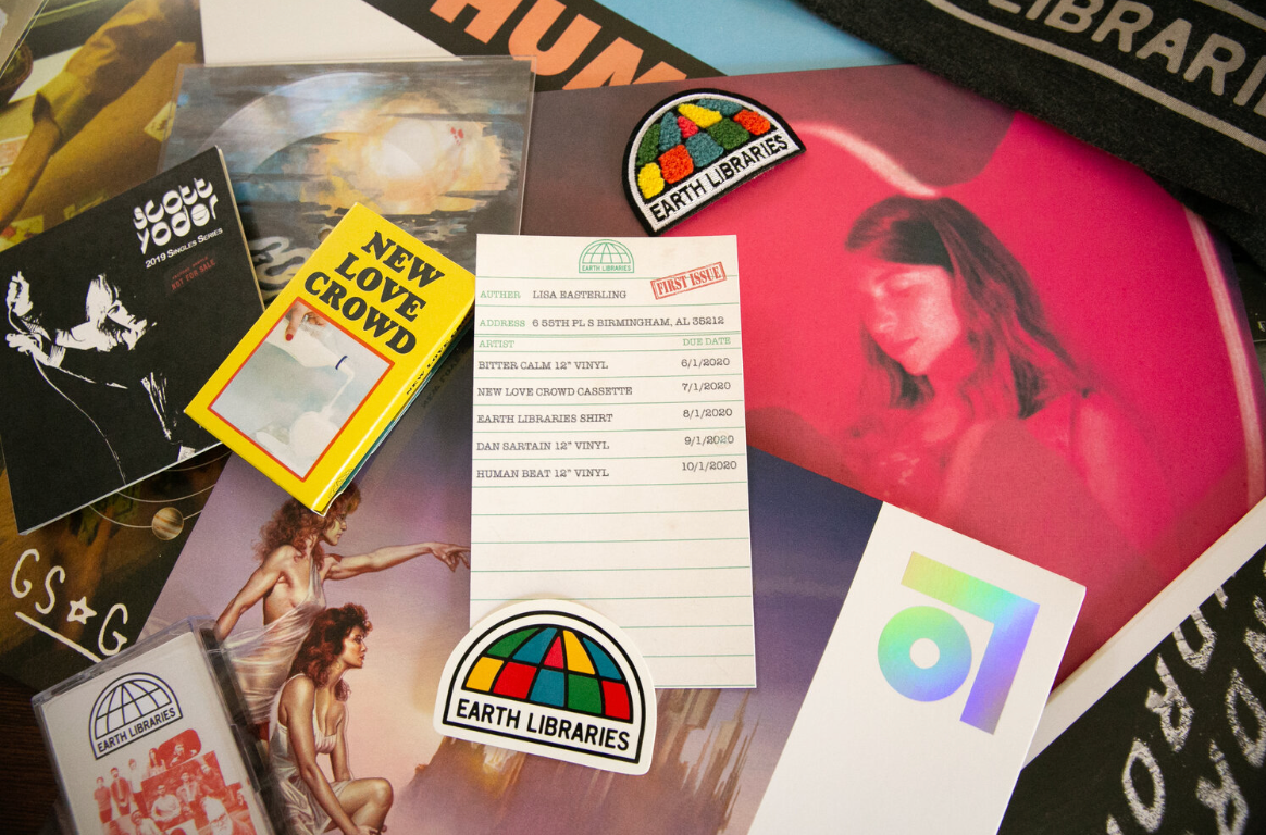 Earth Libraries Vinyl Club