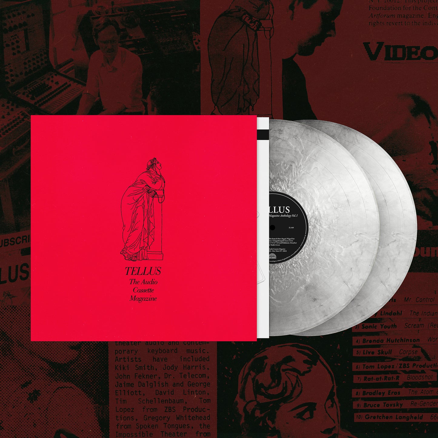 TELLUS: The Audio Cassette Magazine Anthology, Vol. 1 — 2XLP - Gatefold, Insert, Poster, Patch