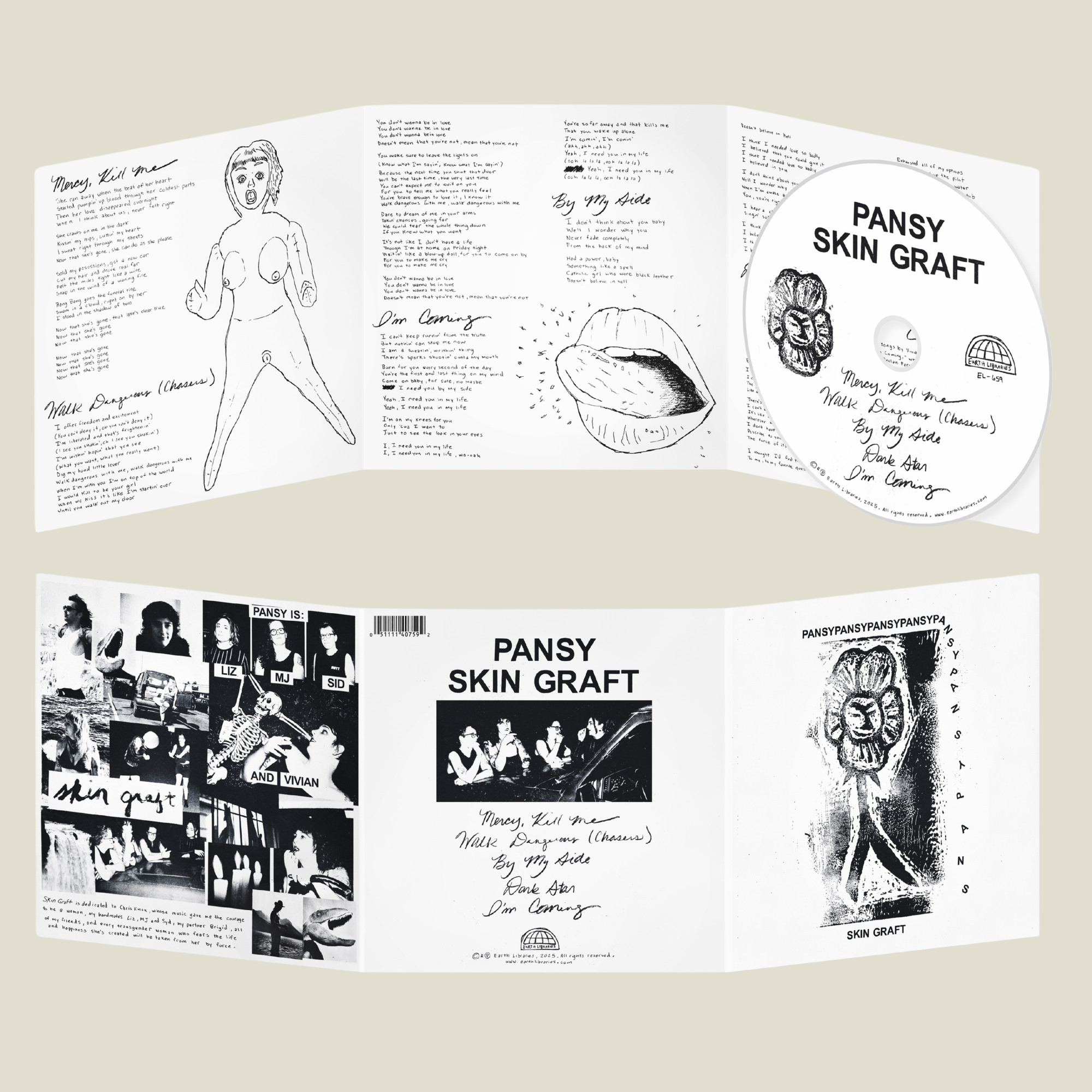 Pansy - Skin Graft CD (PRE-ORDER)