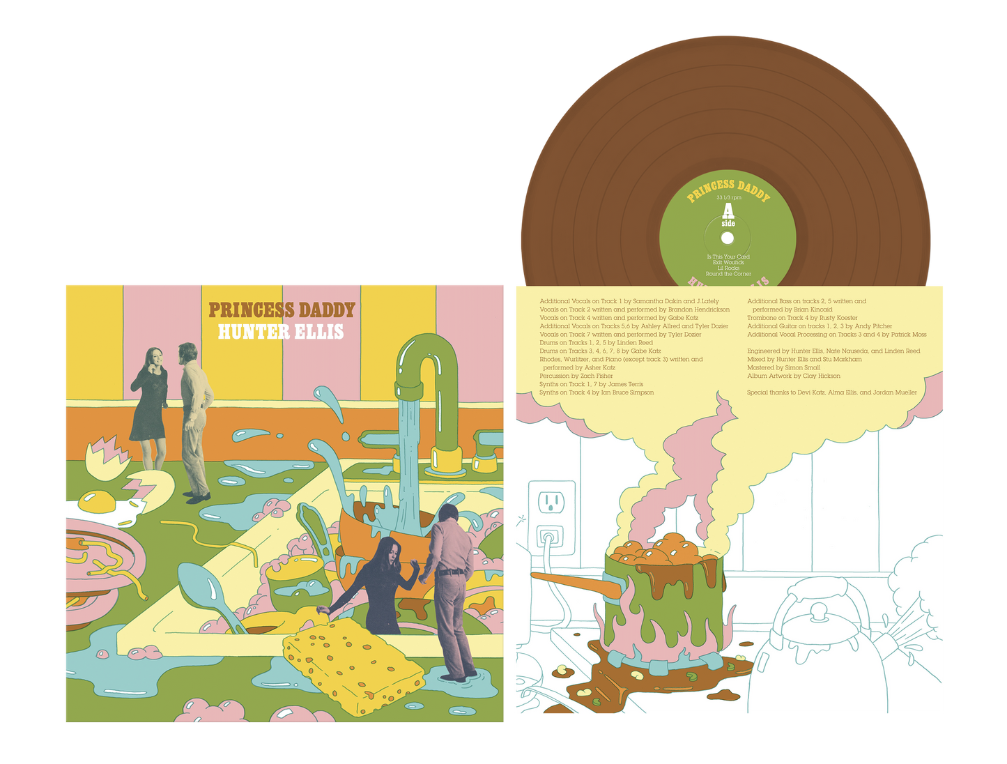 Hunter Ellis - Princess Daddy Brown Vinyl