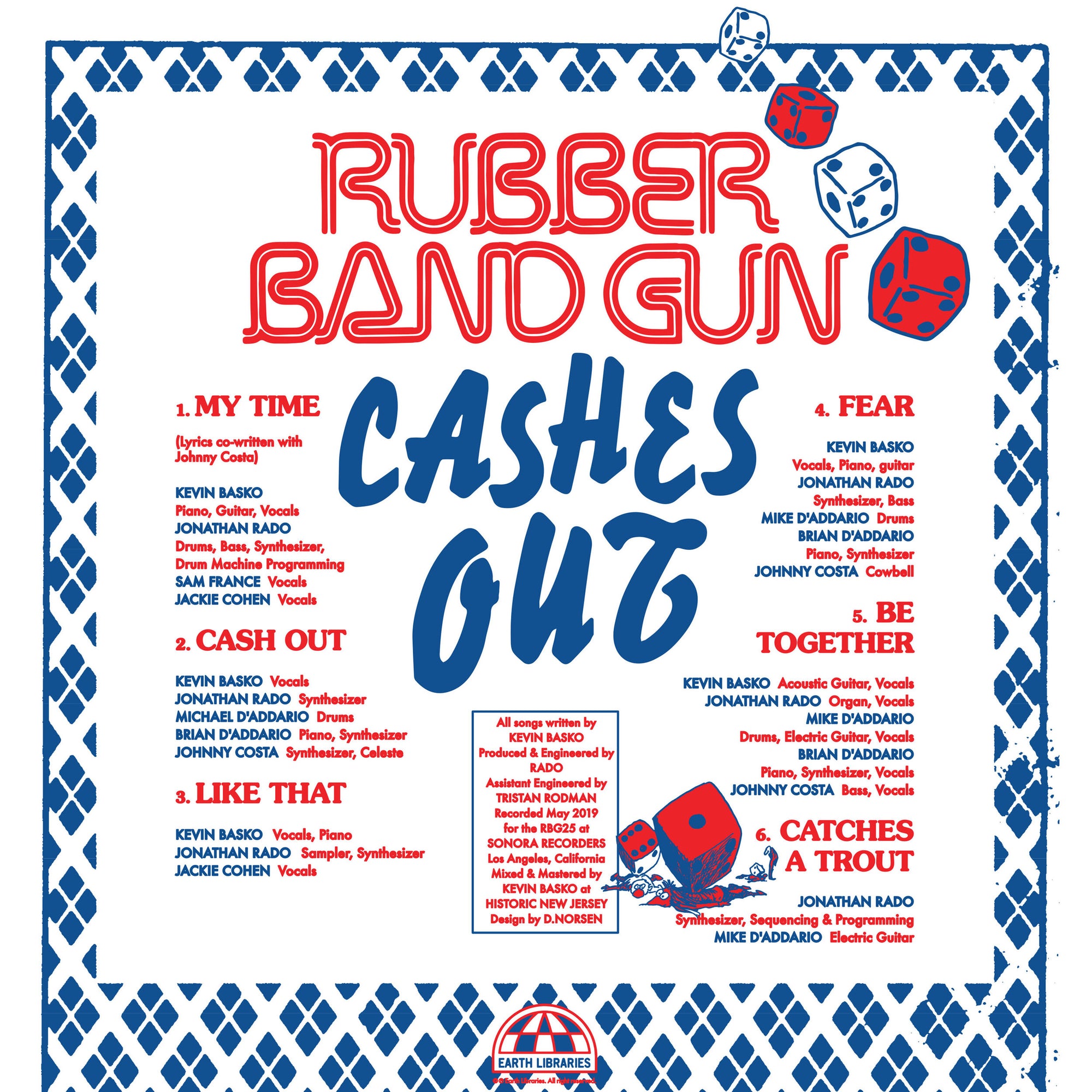 Rubber Band Gun - Cashes Out Vinyl