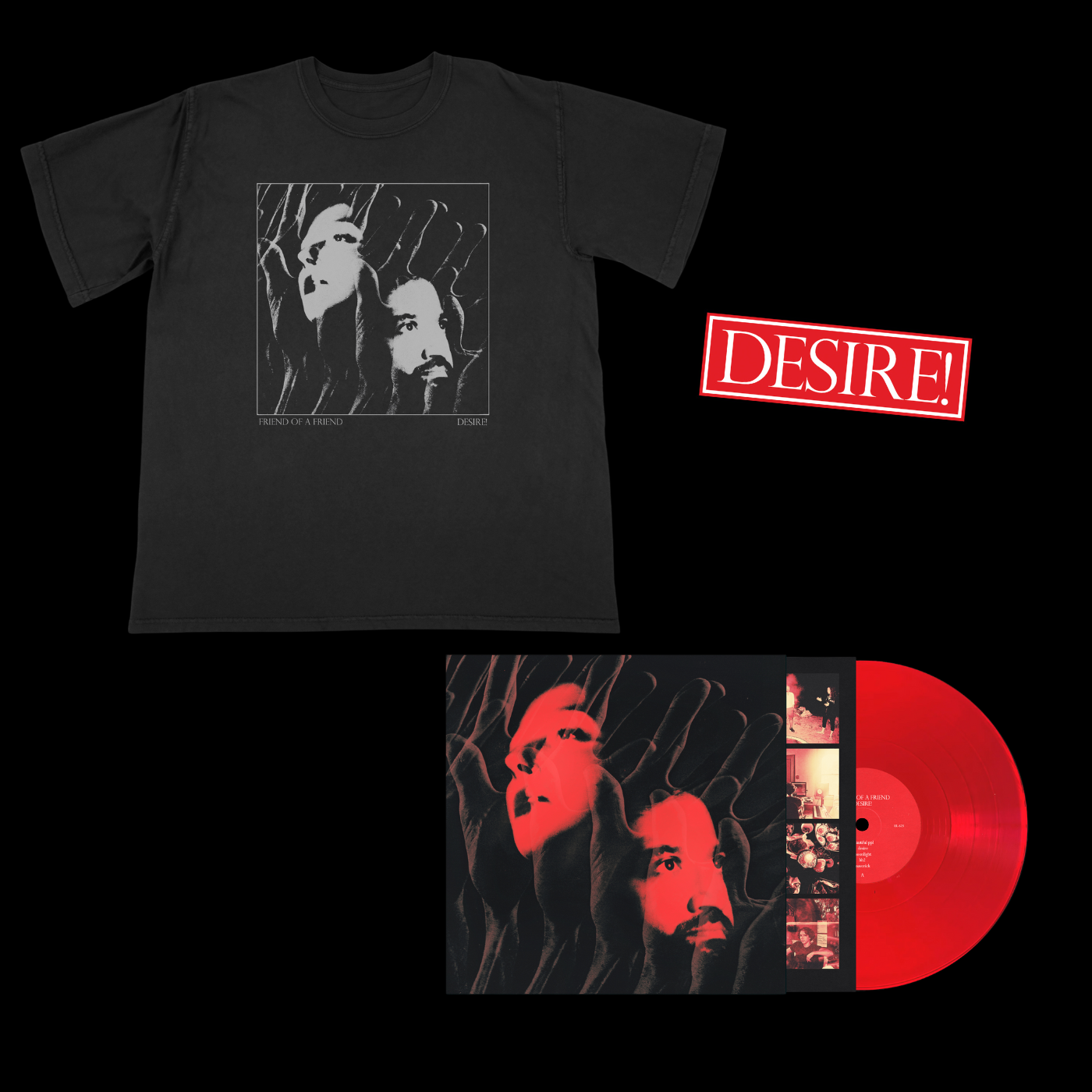 Desire! T-Shirt + LP Bundle
